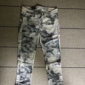 Iro Geometric Print Skinny Jeans